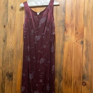 Two piece red formal dress